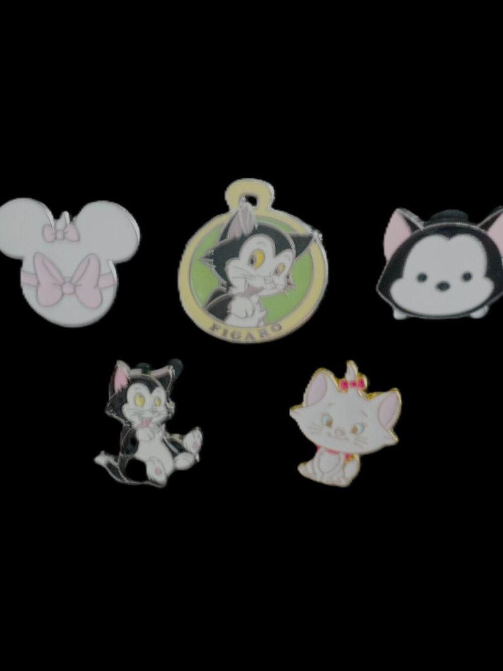 Disney Pin Trading 5 Pin Lot Featuring Our Favorite Disney Cats (061)